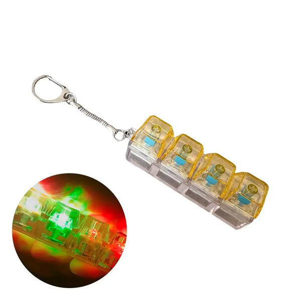 LED Stress Relief Keycap Fidget Toy - Rainbow