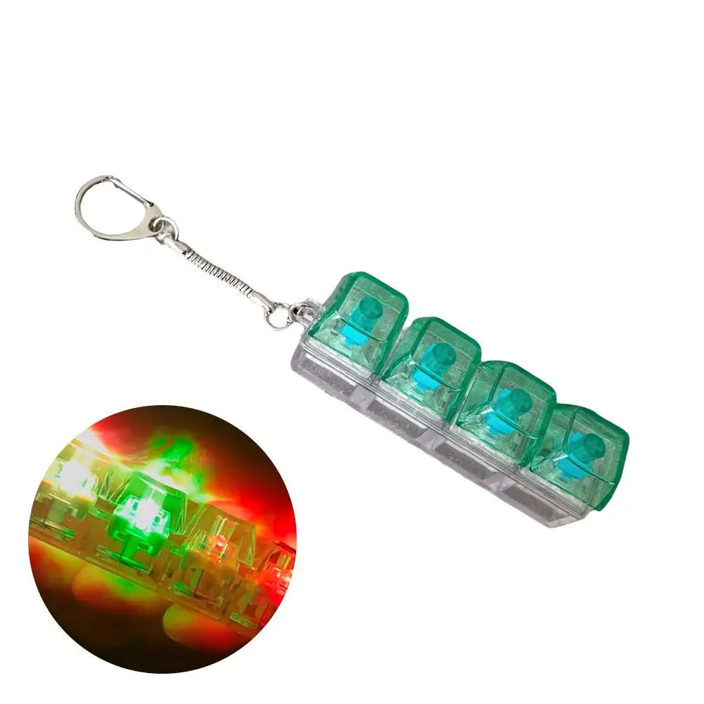 LED Stress Relief Keycap Fidget Toy - Rainbow